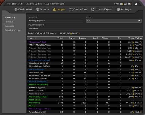 trade skill master|tradeskillmaster database.